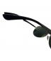 中古・古着 RAY-BAN (レイバン) サングラス シルバー×ブラック：6000円