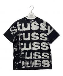 stussy（ステューシー）の古着「半袖カットソー」｜ホワイト×ブラック