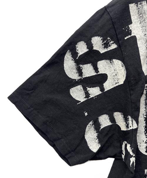 stussy（ステューシー）stussy (ステューシー) 半袖カットソー ホワイト×ブラック サイズ:Lの古着・服飾アイテム