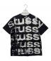 stussy（ステューシー）の古着「半袖カットソー」｜ホワイト×ブラック