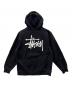 stussy (ステューシー) ロゴフーディ ブラック サイズ:L：12000円