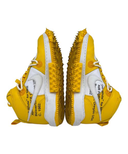 NIKE（ナイキ）NIKE (ナイキ) OFFWHITE (オフホワイト) ハイカットスニーカー ホワイト×イエロー サイズ:27.5の古着・服飾アイテム