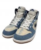 NIKEナイキ）の古着「ハイカットスニーカー」｜スカイブルー