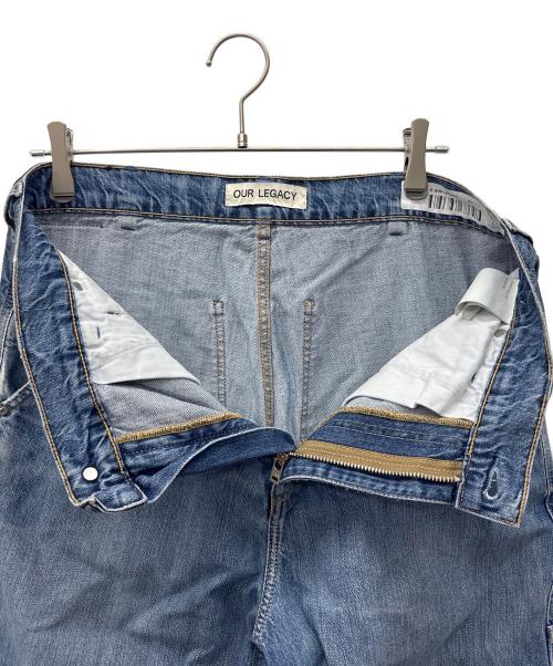 OUR LEGACY（アワーレガシー）OUR LEGACY (アワーレガシー) JOINER TROUSER ペインターデニムパンツ インディゴ サイズ:46の古着・服飾アイテム