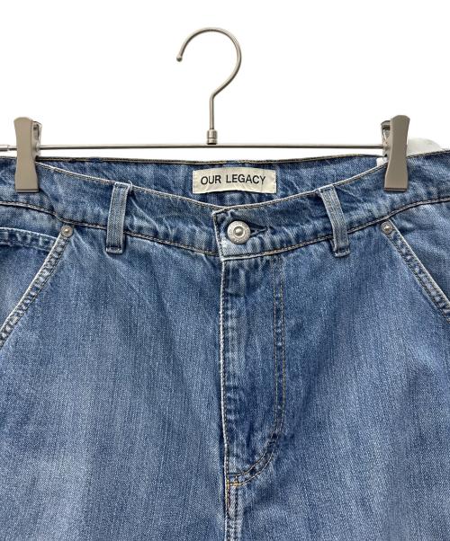 OUR LEGACY（アワーレガシー）OUR LEGACY (アワーレガシー) JOINER TROUSER ペインターデニムパンツ インディゴ サイズ:46の古着・服飾アイテム