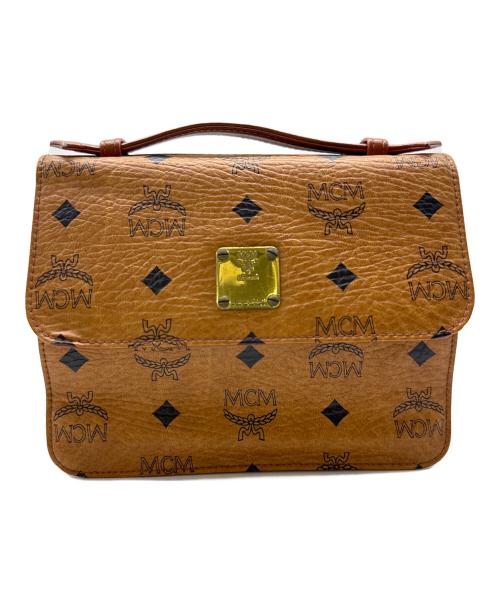 MCM（エムシーエム）MCM (エムシーエム) 2WAYミニバッグ ブラウンの古着・服飾アイテム