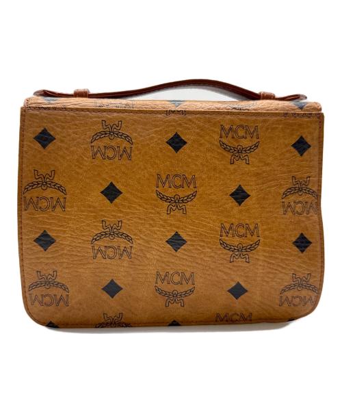 MCM（エムシーエム）MCM (エムシーエム) 2WAYミニバッグ ブラウンの古着・服飾アイテム