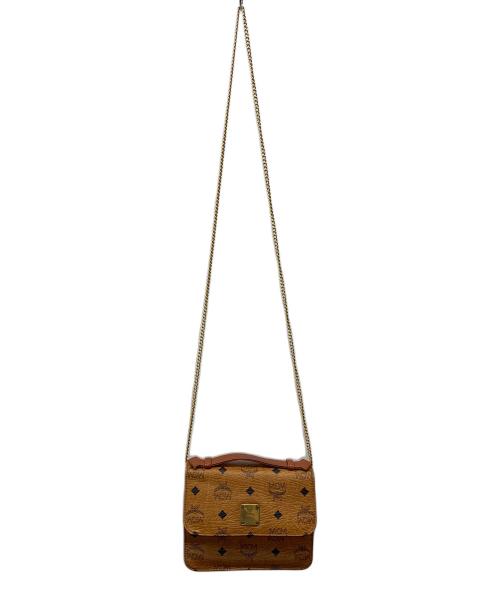 MCM（エムシーエム）MCM (エムシーエム) 2WAYミニバッグ ブラウンの古着・服飾アイテム