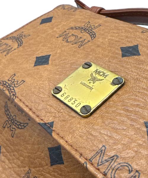 MCM（エムシーエム）MCM (エムシーエム) 2WAYミニバッグ ブラウンの古着・服飾アイテム