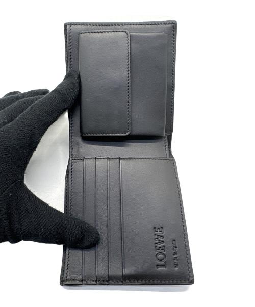 LOEWE（ロエベ）LOEWE (ロエベ) 2つ折り財布 ブラックの古着・服飾アイテム