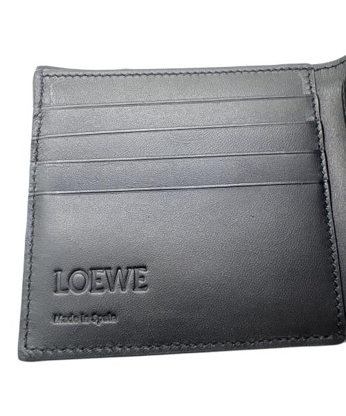 LOEWE（ロエベ）LOEWE (ロエベ) 2つ折り財布 ブラックの古着・服飾アイテム