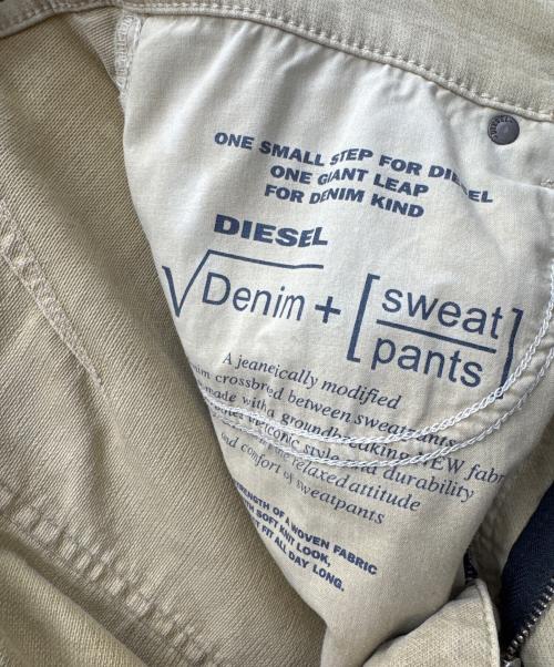 DIESEL（ディーゼル）DIESEL (ディーゼル) デニムパンツ ベージュ サイズ:76(W30)の古着・服飾アイテム