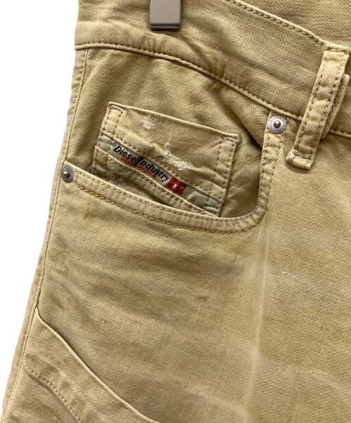 DIESEL（ディーゼル）DIESEL (ディーゼル) デニムパンツ ベージュ サイズ:76(W30)の古着・服飾アイテム