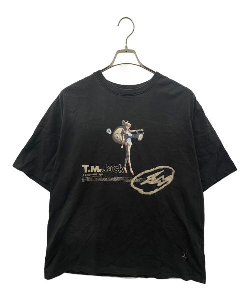 cactus jack（カクタス・ジャック）cactus jack (カクタス・ジャック) FRAGMENT DESIGN (フラグメントデザイン) 半袖カットソー ブラック サイズ:XLの古着・服飾アイテム