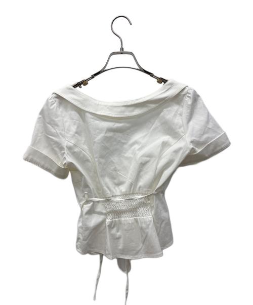 ANDMARY（アンドマリー）ANDMARY (アンドマリー) セットアップ ホワイト×ブラウン サイズ:Fの古着・服飾アイテム