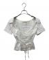 ANDMARY (アンドマリー) セットアップ ホワイト×ブラウン サイズ:F：7000円