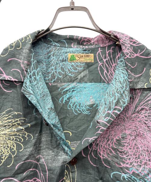 Sun Surf（サンサーフ）Sun Surf (サンサーフ) アロハシャツ グリーン サイズ:Ｌの古着・服飾アイテム