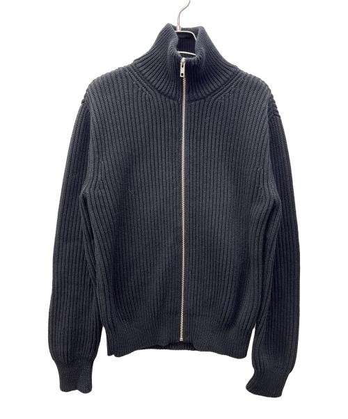 MM6 Maison Margiela（エムエムシックスメゾンマルジェラ）MM6 Maison Margiela (エムエムシックスメゾンマルジェラ) ドライバーズニット ブラック サイズ:ＸＸＳの古着・服飾アイテム