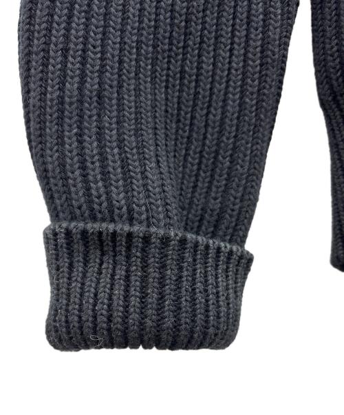 MM6 Maison Margiela（エムエムシックスメゾンマルジェラ）MM6 Maison Margiela (エムエムシックスメゾンマルジェラ) ドライバーズニット ブラック サイズ:ＸＸＳの古着・服飾アイテム