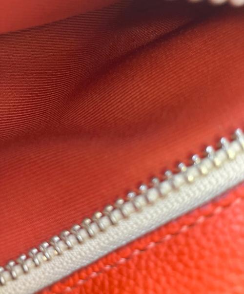 COACH（コーチ）COACH (コーチ) ボディーバッグ/トンプソン レザー スリング パック オレンジ×ブラウンの古着・服飾アイテム