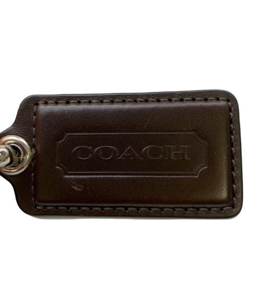 COACH（コーチ）COACH (コーチ) ボディーバッグ/トンプソン レザー スリング パック オレンジ×ブラウンの古着・服飾アイテム