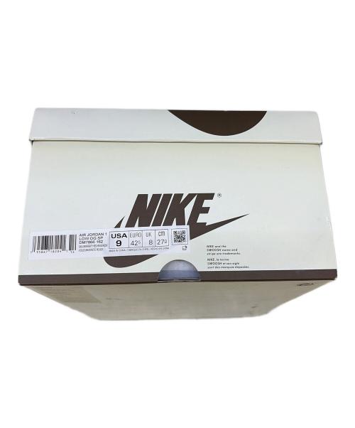 NIKE（ナイキ）NIKE (ナイキ) TRAVIS SCOTT (トラヴィススコット) スニーカー ホワイト×ベージュ×グレー サイズ:27cmの古着・服飾アイテム