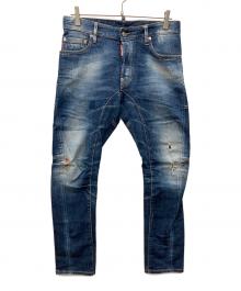 DSQUARED2（ディースクエアード）の古着「デニムパンツ」｜インディゴ