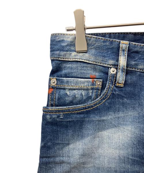 DSQUARED2（ディースクエアード）DSQUARED2 (ディースクエアード) デニムパンツ インディゴ サイズ:46の古着・服飾アイテム