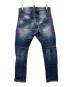 DSQUARED2 (ディースクエアード) デニムパンツ インディゴ サイズ:46：13000円