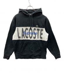 SUPREME×LACOSTE（シュプリーム×ラコステ）の古着「パーカー」｜ブラック