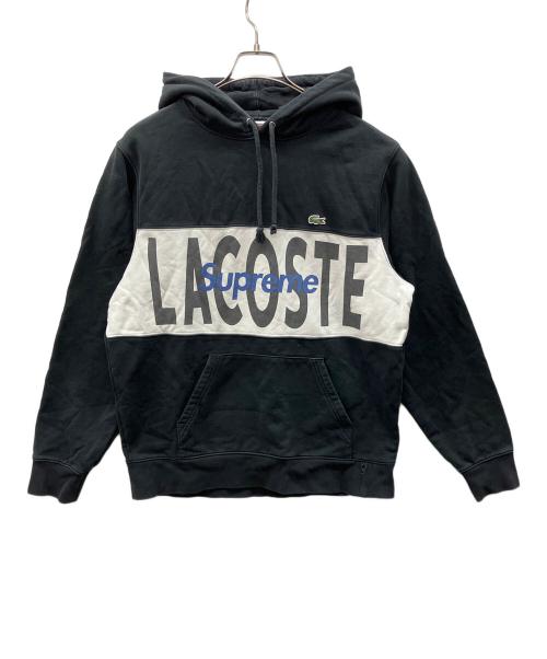SUPREME（シュプリーム）SUPREME (シュプリーム) LACOSTE (ラコステ) パーカー ブラック サイズ:M　　　　　　　　の古着・服飾アイテム