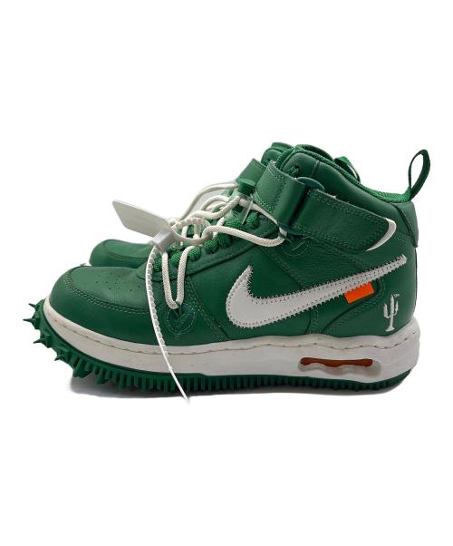 NIKE（ナイキ）NIKE (ナイキ) OFFWHITE (オフホワイト) ハイカットスニーカー グリーン サイズ:24.5cmの古着・服飾アイテム