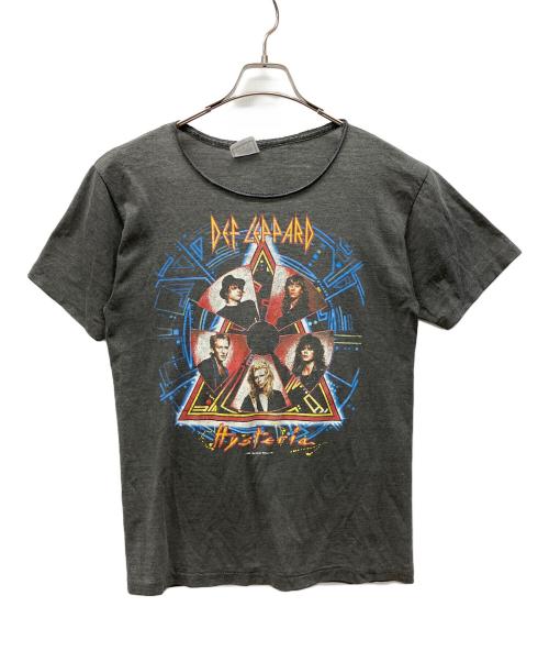 DEF LEPPARD（ビンテージ デフレパード）DEF LEPPARD (ビンテージ デフレパード) バンドTシャツ グレー サイズ:Lの古着・服飾アイテム