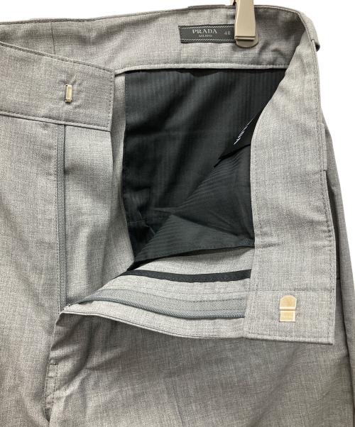 PRADA（プラダ）PRADA (プラダ) スラックス グレー サイズ:48の古着・服飾アイテム