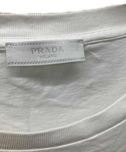 PRADA（プラダ）PRADA (プラダ) 半袖カットソー ホワイト サイズ:XXLの古着・服飾アイテム