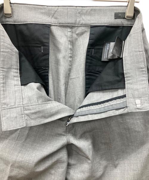 PRADA（プラダ）PRADA (プラダ) スラックス グレー サイズ:48の古着・服飾アイテム