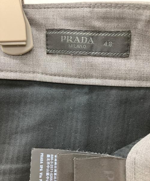 PRADA（プラダ）PRADA (プラダ) スラックス グレー サイズ:48の古着・服飾アイテム