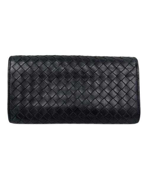 BOTTEGA VENETA（ボッテガベネタ）BOTTEGA VENETA (ボッテガベネタ) 長財布 ブラックの古着・服飾アイテム