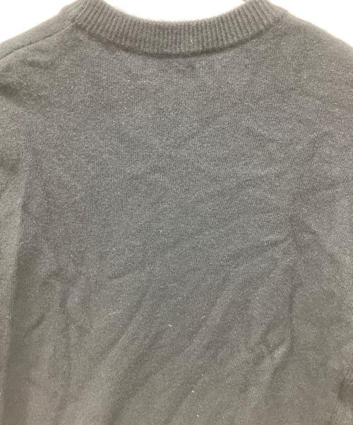 maison kitsune（メゾンキツネ）maison kitsune (メゾンキツネ) 厚手ニット ブラック サイズ:M　　　　　　　　の古着・服飾アイテム