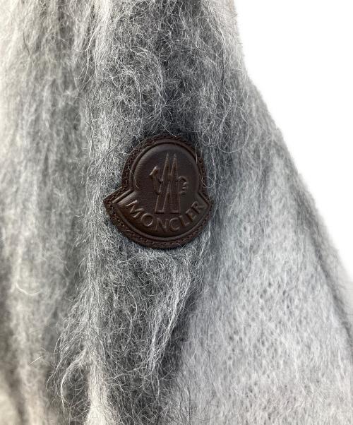 MONCLER（モンクレール）MONCLER (モンクレール) 厚手カーディガン グレー サイズ:ｘｓの古着・服飾アイテム