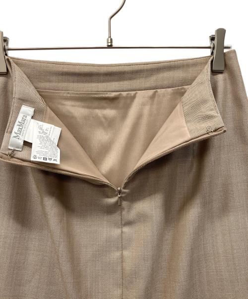 MaxMara（マックスマーラ）MaxMara (マックスマーラ) セットアップスーツ ベージュ サイズ:42の古着・服飾アイテム