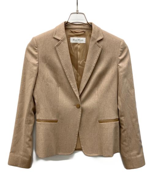 MaxMara（マックスマーラ）MaxMara (マックスマーラ) セットアップスーツ ベージュ サイズ:8の古着・服飾アイテム