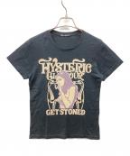 Hysteric Glamourヒステリックグラマー）の古着「半袖カットソー」｜ブラック