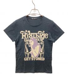 Hysteric Glamour（ヒステリックグラマー）の古着「半袖カットソー」｜ブラック