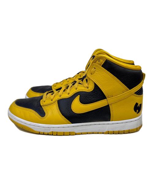 NIKE（ナイキ）NIKE (ナイキ) ハイカットスニーカー ブラック×イエロー サイズ:27.5の古着・服飾アイテム