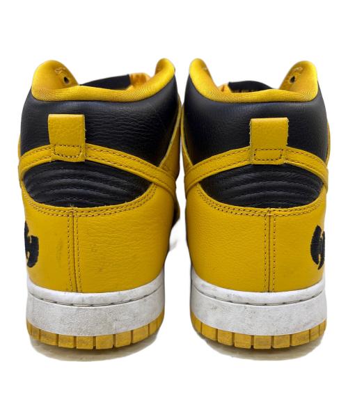 NIKE（ナイキ）NIKE (ナイキ) ハイカットスニーカー ブラック×イエロー サイズ:27.5の古着・服飾アイテム