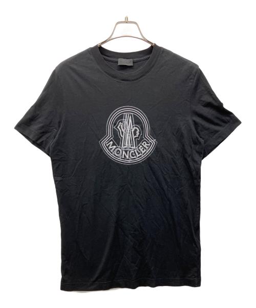MONCLER（モンクレール）MONCLER (モンクレール) 半袖カットソー ブラック サイズ:M　　　　　　　　の古着・服飾アイテム