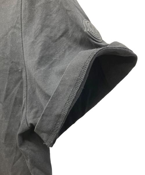 MONCLER（モンクレール）MONCLER (モンクレール) 半袖カットソー ブラック サイズ:M　　　　　　　　の古着・服飾アイテム