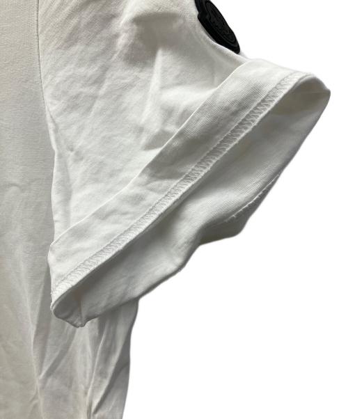 MONCLER（モンクレール）MONCLER (モンクレール) 半袖カットソー ホワイト サイズ:M　　　　　　　　の古着・服飾アイテム