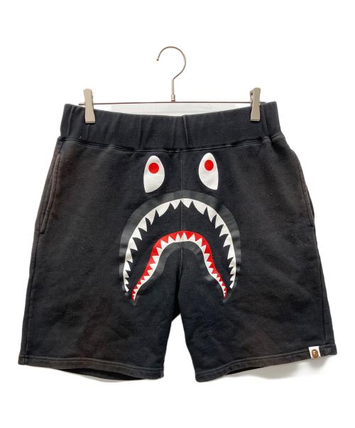 A BATHING APE（アベイシングエイプ）A BATHING APE (アベイシングエイプ) ハーフパンツ ブラック サイズ:ＸＬの古着・服飾アイテム